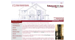 Desktop Screenshot of baxterresidentialelevators.com